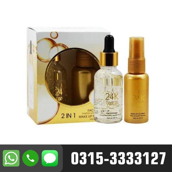 24K Gold Makeup Fix 2 In 1 in Pakistan