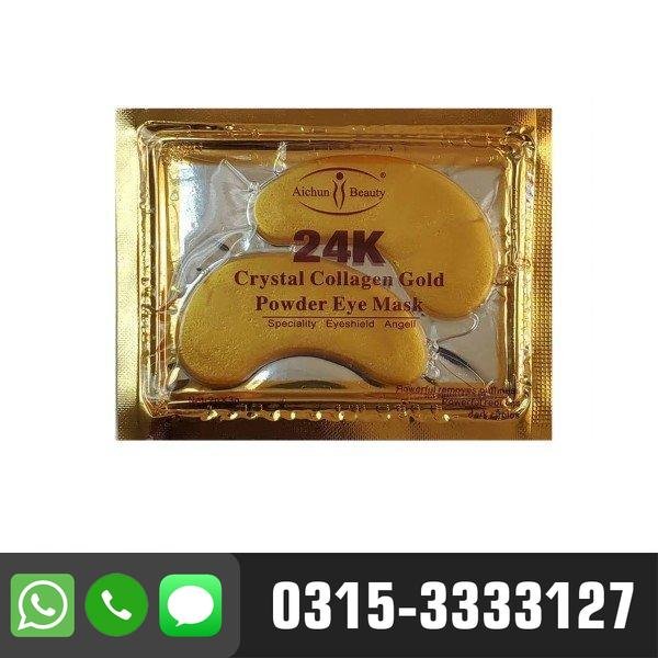 24k Crystal Collagen Gold Powder Eye Mask