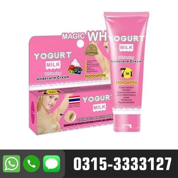 7 In 1 Underarm Magic White Yogurt Milk Cream in Pakistan