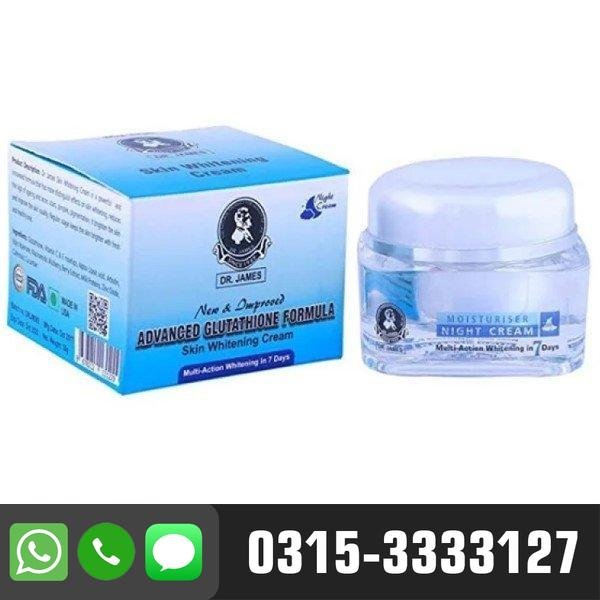 Dr James Skin Whitening Night Cream in Pakistan