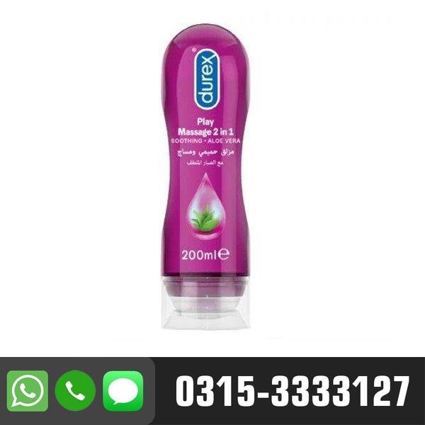 Durex Play Massage 2 In 1 Soothing Aloe Vera 200ml