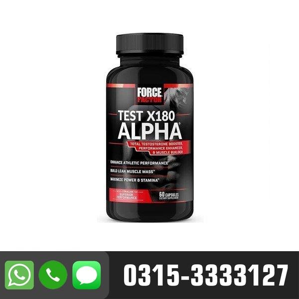 Force Factor Test X180 Alpha Capsule