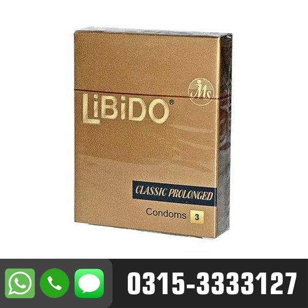LiBiDo Classic Prolonged 3 Condoms