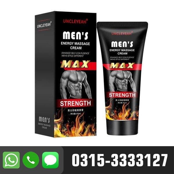 Men's Energy Massage Cream in Pakistan
