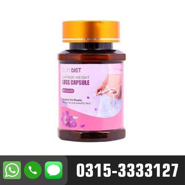 Slim Diet Saffron Weight Loss Capsule