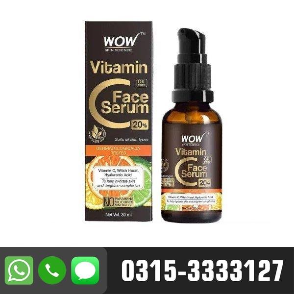 WOW Skin Science Brightening Vitamin C Face Serum in Pakistan