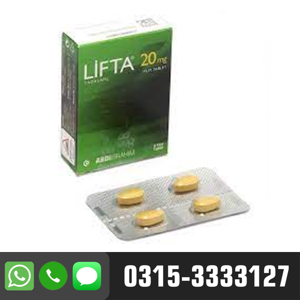 Lifta 20mg Tadalafil Film Tablets