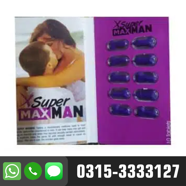 X Super Maxman Tablets in Pakistan