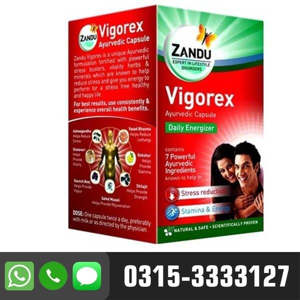 Zandu Vigorex Gold Capsule in Pakistan