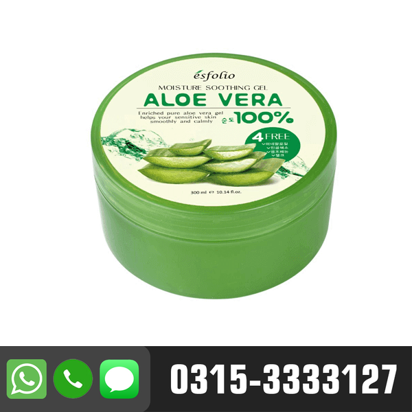 Esfolio 100% Aloe Vera Moisture Soothing Gel