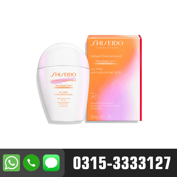 Shiseido Urban Environment Oil-Free Mineral Sunscreen SPF 42 in Pakistan