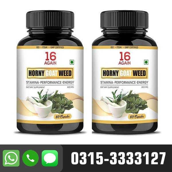 16 Again Horny Goat Weed Capsules