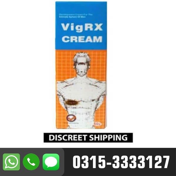 Vigrx Cream in Pakistan