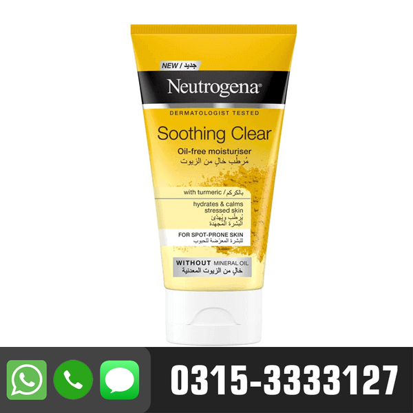 Neutrogena Clear and Soothe Moisturiser in Pakistan