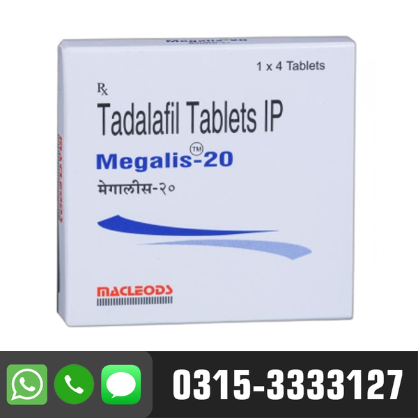 Megalis 20mg Tablets in Pakistan