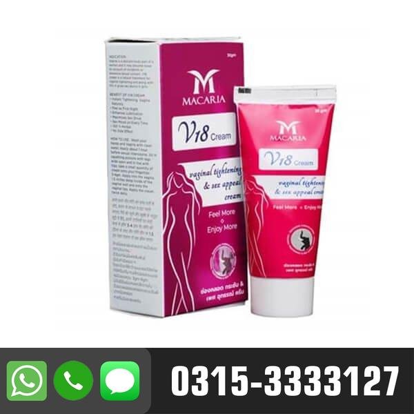 Macaria V18 Cream in Pakistan