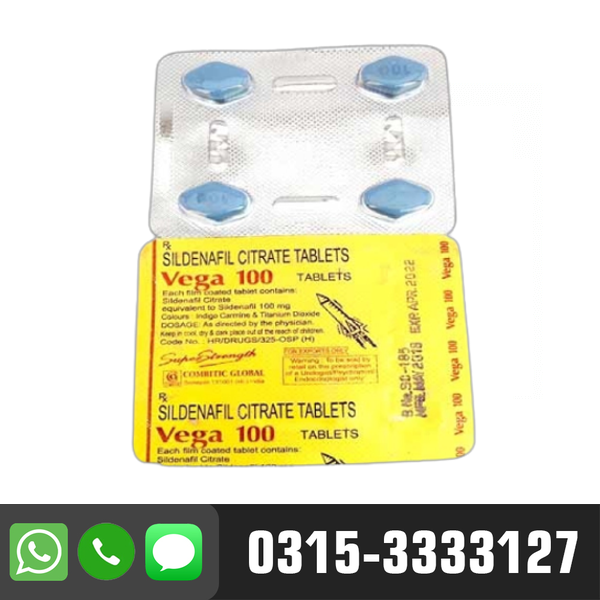 Vega 100mg Tablets in Pakistan