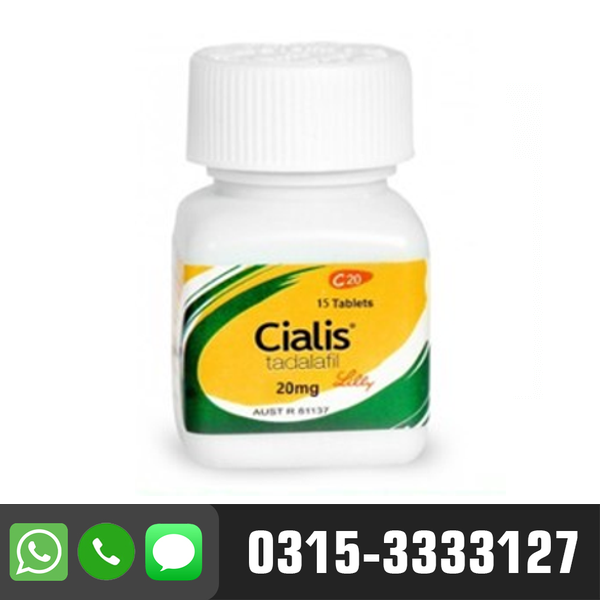 Cialis 20mg 15 Tablets in Pakistan