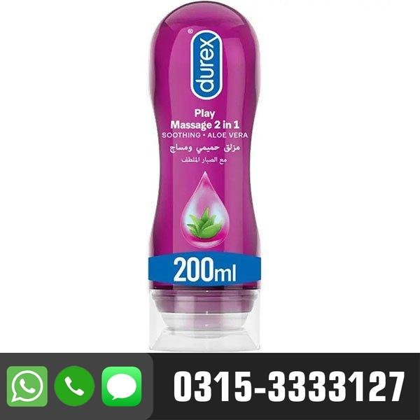 Durex Play 2 in 1 Soothing Aloe Gel 200ml Lube