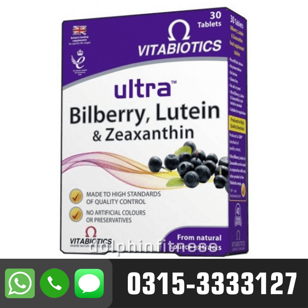 Vitabiotics Ultra Bilberry Lutein and Zeaxanthin in Pakistan