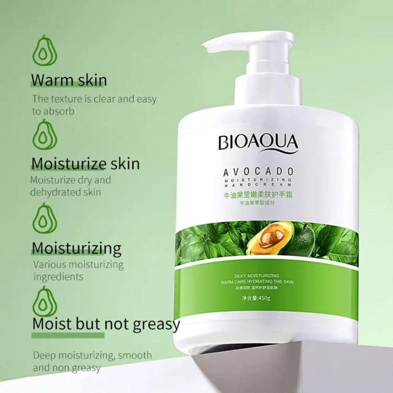 Avocado Moisturizing Hand Cream - Bioaqua