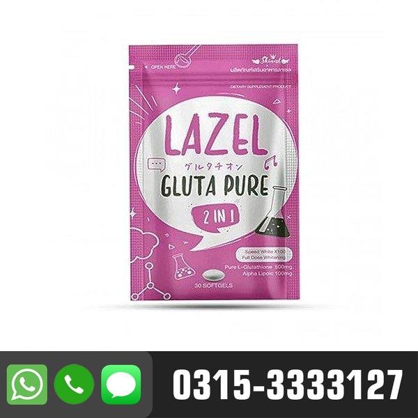 Lazel Gluta Pure 2 in 1 Dietary Supplement