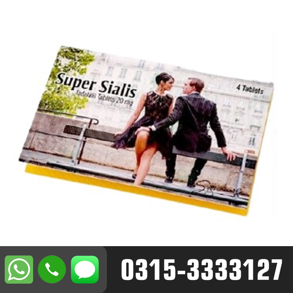 Super Sialis 20mg Tadalafil Tablets in Pakistan