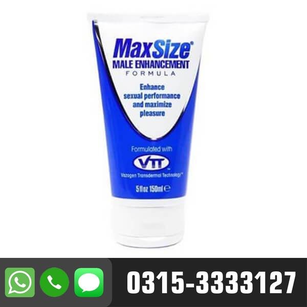 Max Size Male Enhancement Cream in Pakistan