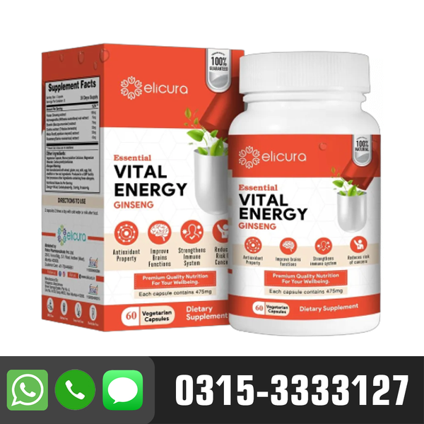 Elicura Vital Energy Capsule