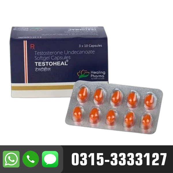 Testoheal Testosterone Capsule in Pakistan