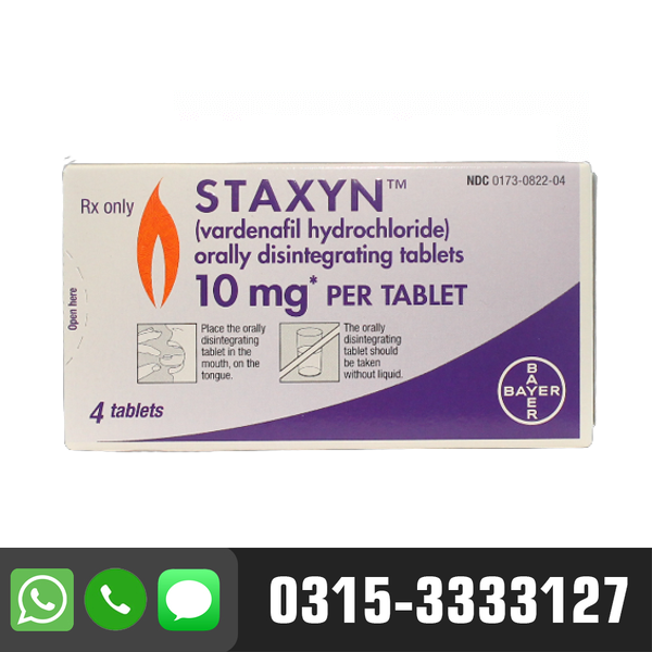 Staxyn Tablets in Pakistan