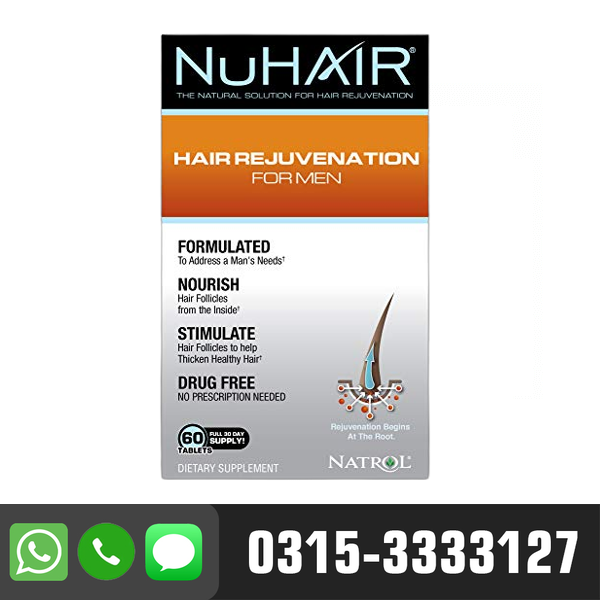 NuHair Rejuvenation Tablets for Men in Pakistan