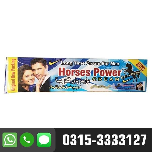 Horse Power Cream