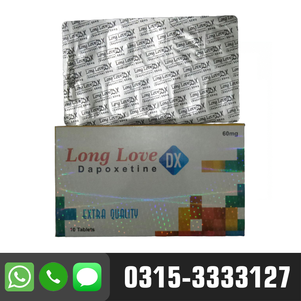 Long Love Dapoxetine 60mg Tablets