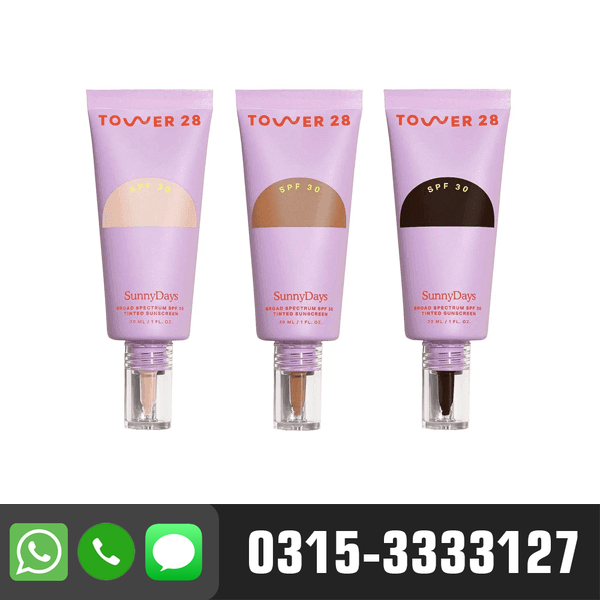 Tower 28 Sunny Days Broad Spectrum SPF 30 Tinted Sunscreen in Pakistan